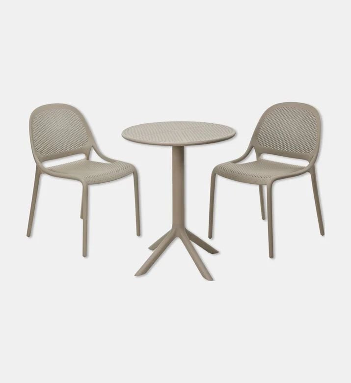 Home Deco and More Perforated 3-piece Bistro Set, Packshot View