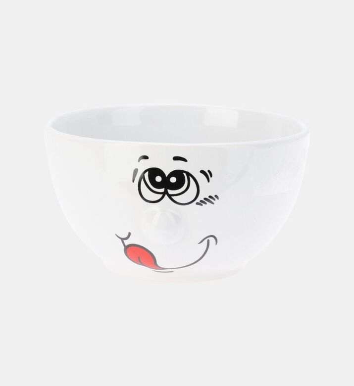 Home Deco and More Smiling Face Round Bowl, Packshot View