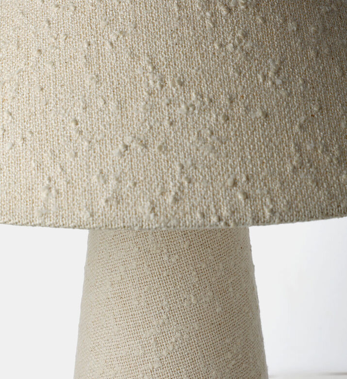 Home Deco and More Elsa 2 Pin Table Lamp, Off-white, Packshot View