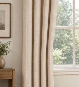 Home Deco and More Liora Backtabs Curtain, Model View