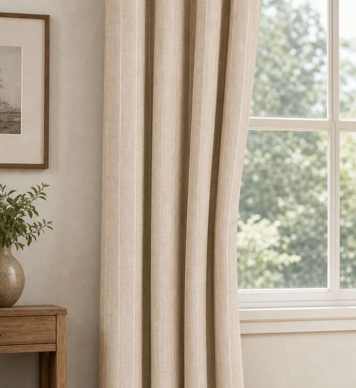 Home Deco and More Liora Backtabs Curtain, Model View