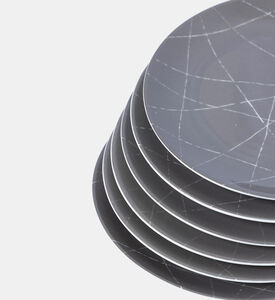 Grafik Dessert Plate 6-piece Set - 21 Cm