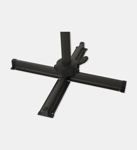 Home Deco and More Large Outdoor Umbrella, Dark-grey, 300-cm, Packshot View