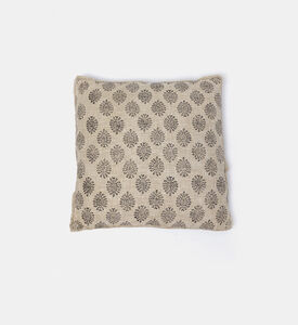 Home Deco and More Lariya Handloom Cotton Filled And Vaccumed Cushion, Packshot View