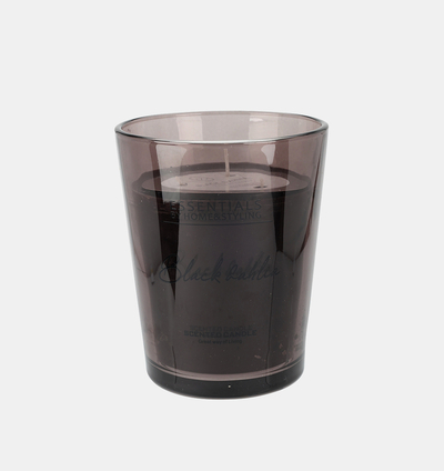 Black Dahlia Glass Scented Candle