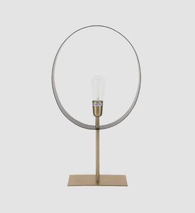 Iron Round-shaped Table Lamp