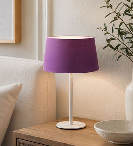 Home Deco and More Cotton Fabric Lampshade Shade, Fuchsia, 60x28-cm, Packshot View