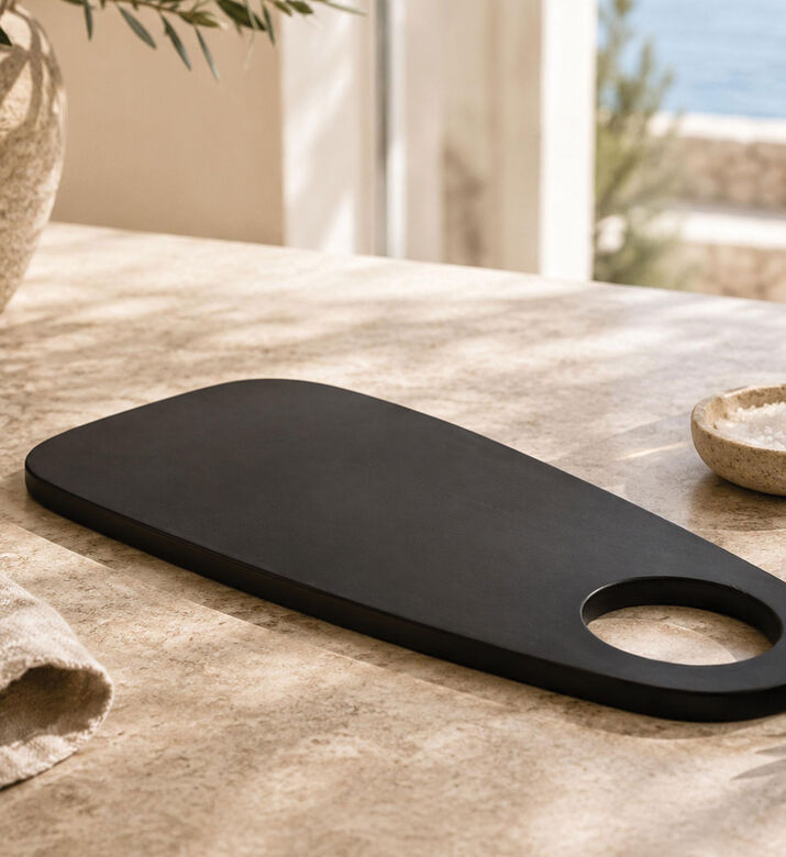 Marble and Beyond Rectangular Natural Marble Cheese Tray, Packshot View