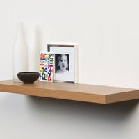 Beech Wood Floating Shelf