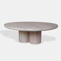 Spherical Acacia Wood Coffee Table