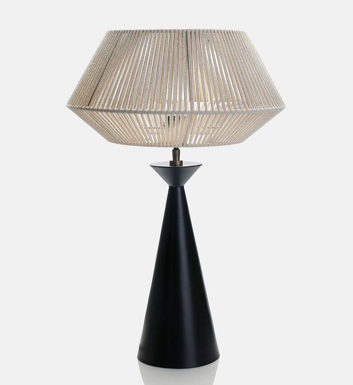 Home Deco and More Machaal Jute Shade Table Lamp, Packshot View