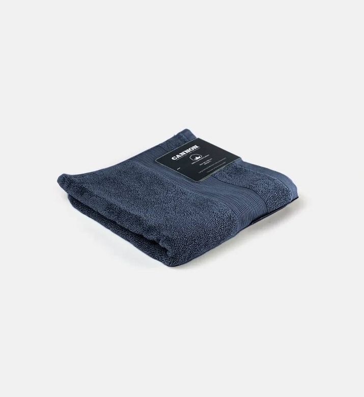 Cannon Combed Cotton Soft Bath Towel, Blue, 70x140-cm, Packshot View