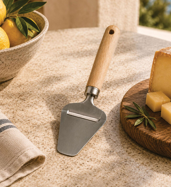 Excellent Houseware Wood Handle Stainless Cheese Slicer, Packshot View