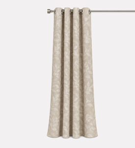 Home Deco and More Elowen Jacquard Eyelets Curtain, Packshot View