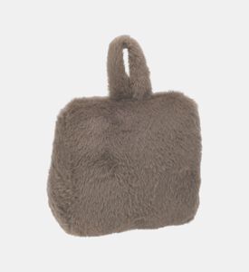 Home Deco and More Doorstopper Faux, Brown, Packshot View