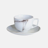 Porcelain Marble Tea Cup