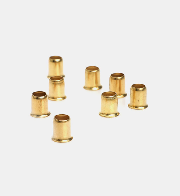 Brass-plated Steel Sockets 8-piece Set