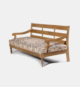 Raji Digital Printed 3-seater Sofa