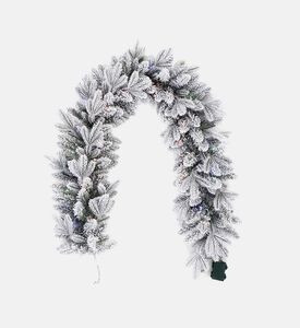 Home Deco and More Garland Runer Grn Mix Flck Led, Packshot View