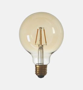 Light and Living Turin Glass Round Led Bulb, Packshot View