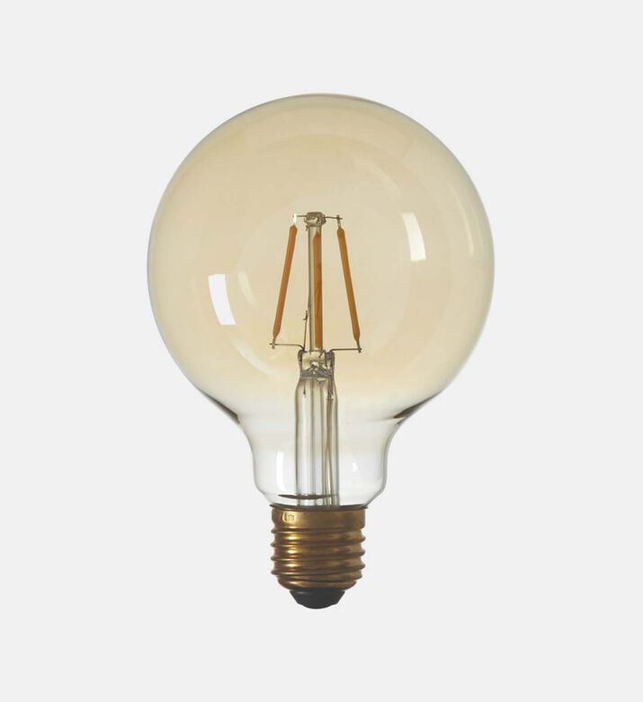 Light and Living Turin Glass Round Led Bulb, Packshot View