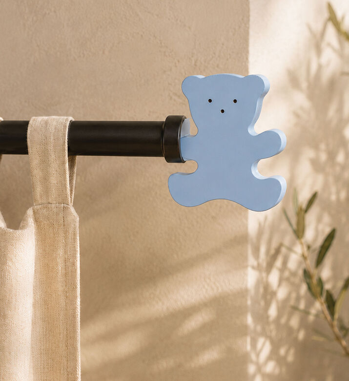 Golfino Bear-shape Wood Rod Finial, Packshot View