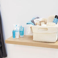 Oak Wood Knot Floating Shelf