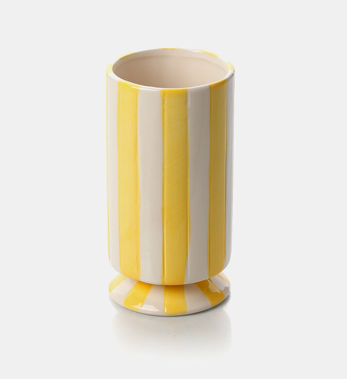 Dolomite Footed Striped Vase