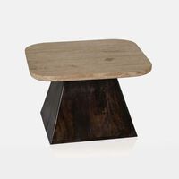 Travis Mango Wood Side Table