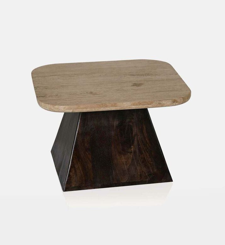 Travis Mango Wood Side Table
