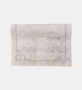 Home Deco and More Aristo Cotton Bath Mat, Light-grey, 60x90-cm, Packshot View