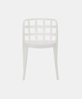 Plastic Square Back Chair