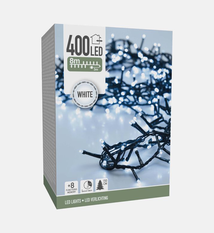 Home Deco and More Micro Cluster 400led White 8m, Packshot View