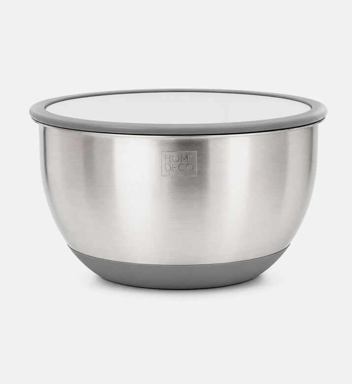 Home Deco and More Silicone Base 6-piece Mixing Bowls Set, Packshot View