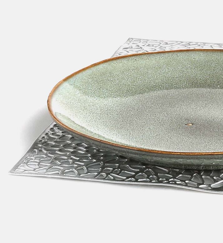 Leaf Embellished Pvc Placemat Leaf Embellished Pvc Placemat