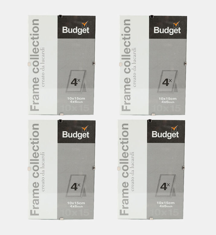 Home Deco and More Glass Frames 4-piece Set, Packshot View