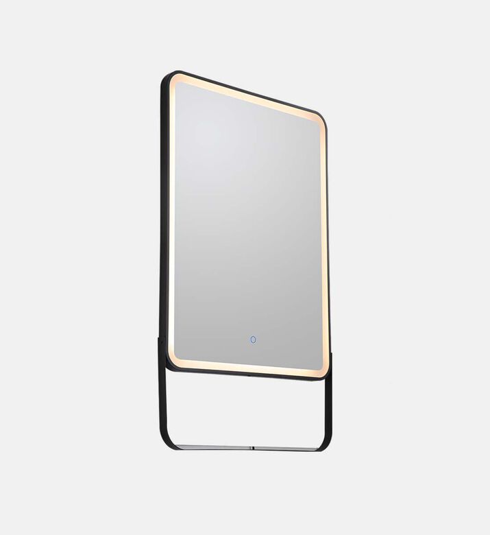 Home Deco and More Rectangular Lighted Bathroom Shelf Mirror, Packshot View