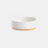 Acrylic Wood Round Soap Dish