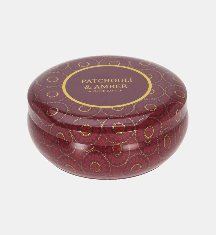 All-over Print Round Candle-in-glass