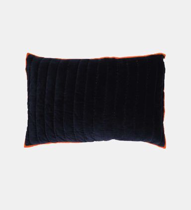 Fabric Rectangular Stitches Cushion