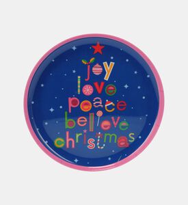 Home Deco and More Plate Mela Candy, Red, 25-cm, Packshot View