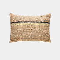 Vlad Jute Fabric Square Filled And Vaccumed Cushion