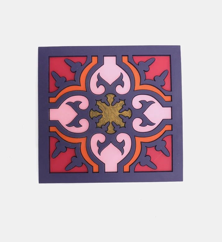 Images D'Orient Sejjadeh Silicone Square Trivet, Packshot View