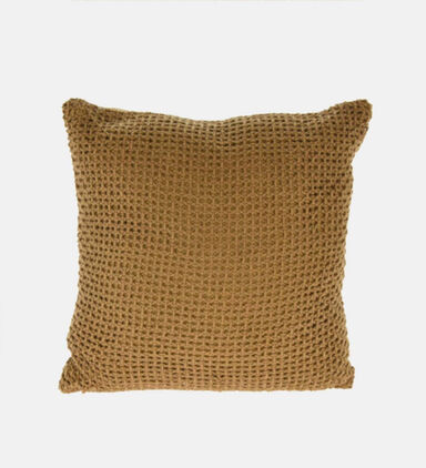 Knited Square Textured Filled And Vaccumed Cushion