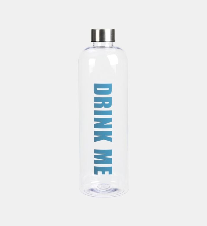 Aqua Stainless Steel Lid Water Bottle