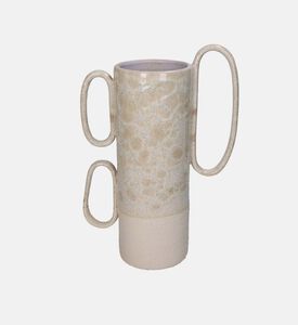 Fine Earthenware 3-handle Vase