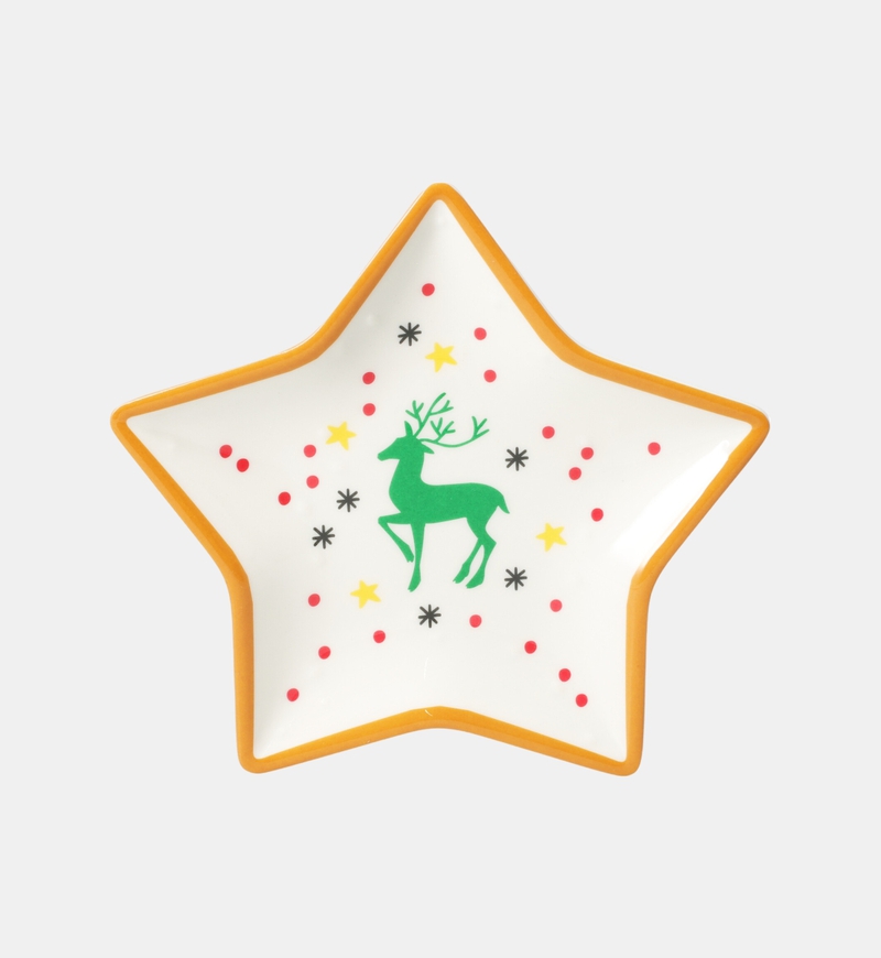 Christmas Star-shaped Plate
