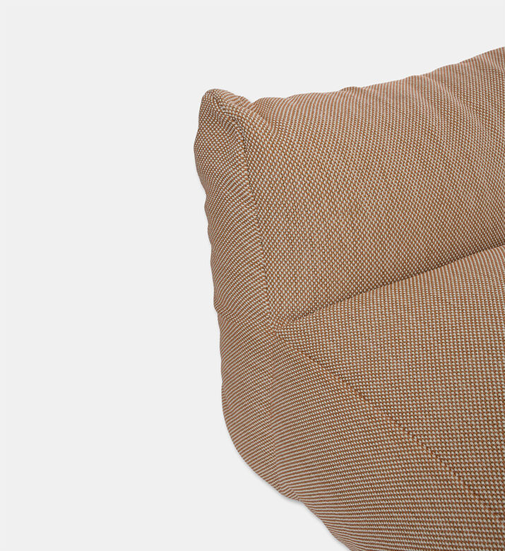 Home Deco and More Nirvana Resort-like Sunlounger, Orange, Packshot View