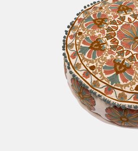 Jylin Yarn-dyed Pouf 60x20 Cm