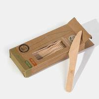 Wood 40-piece Knives Set